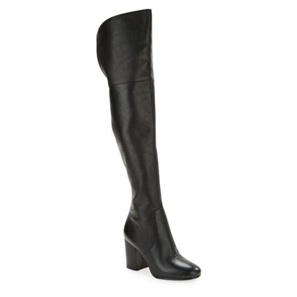 NEW Via Spiga Beline Over the Knee Leather Boot